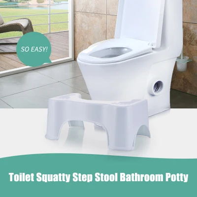 Poo Poo Stool Step Safety Thick Chair Kids Adult Step Stools Anti Slip Bathroom