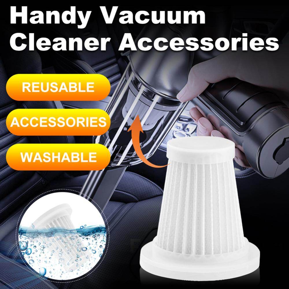 5 cái Máy hút bụi xe hơi lọc Bộ lọc giặt được yếu tố dễ dàng cài đặt và loại bỏ máy hút bụi cầm tay phụ kiện