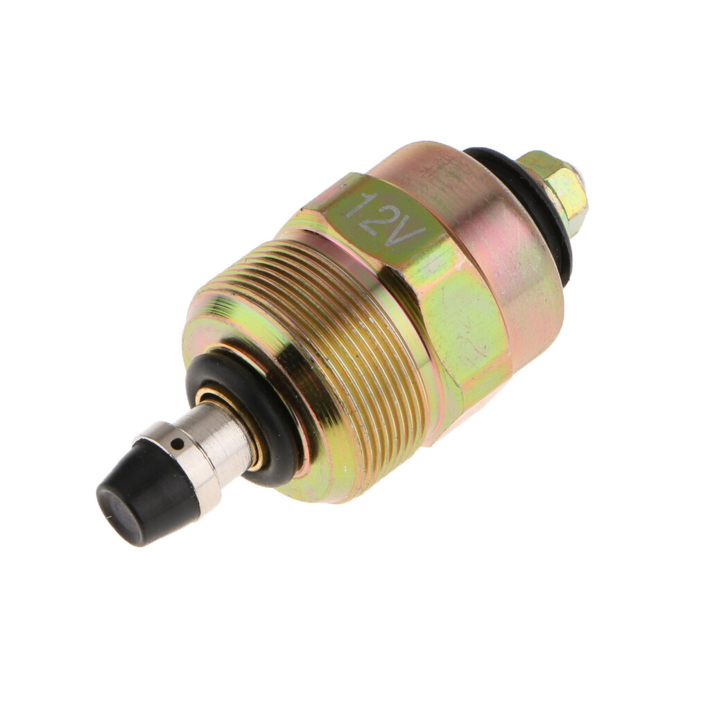 Gazechimp 12V Fuel Shut Off Solenoid Valve for Dodge Isuzu 0330001015