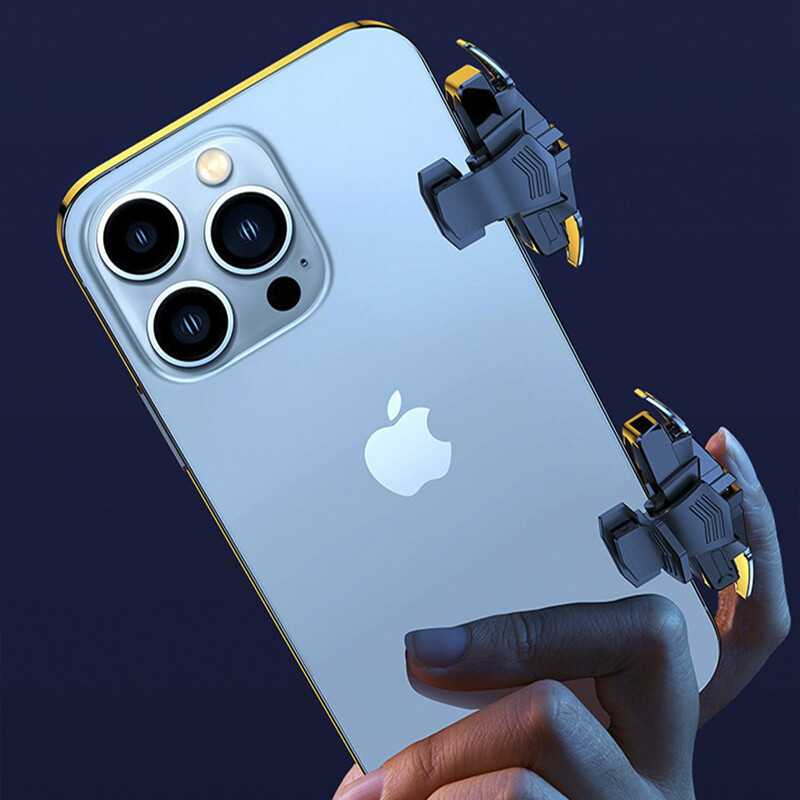 BlueWow DY01 Bumblebee Bộ Điều Khiển Kích Hoạt PUBG Phong Cách Mới Tay Cầm Chơi Game, Tay Cầm Điều Khiển Kích Hoạt Chơi Game L1R1 Nút Kích Hoạt Bắn Súng Cho Trò Chơi Bắn Súng