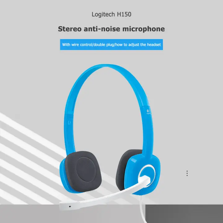 logitech wired 3.5 mm headset with microphone