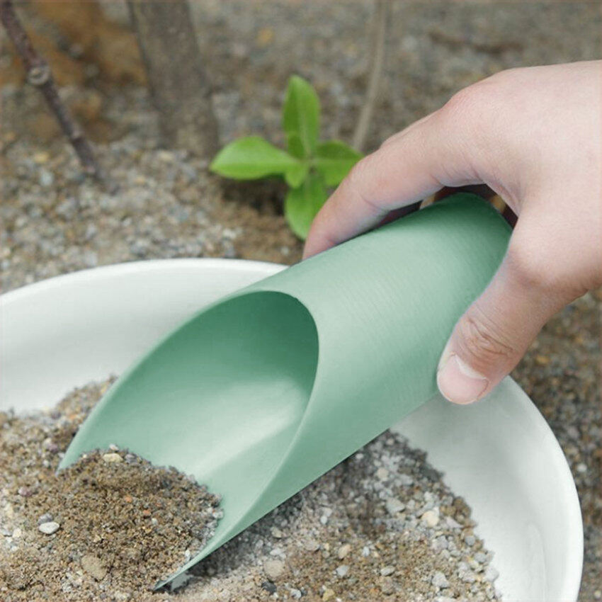 Plastic Fleshy Bucket Shovel Garden Potted Plant Succulent Vegetation Soil Spade Reusable Tools Cylinder Scoop For Flower Planting Bonsai Potting Cultivation Weeding Random Color Lazada Singapore