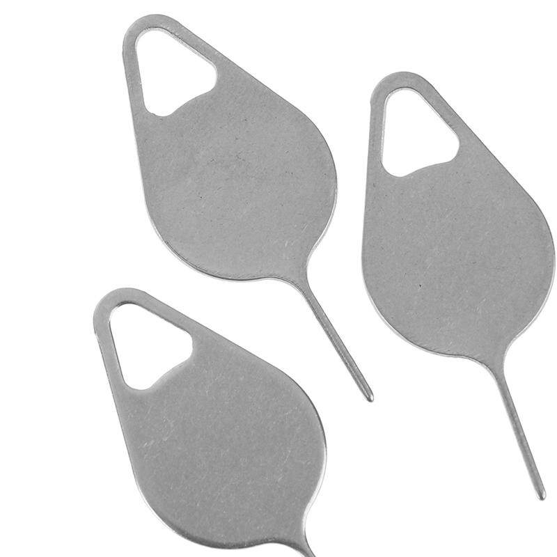 Ministar 3pcs/set Sim Card Tray Removal Eject Pin Key Tool Stainless Needle for Phone