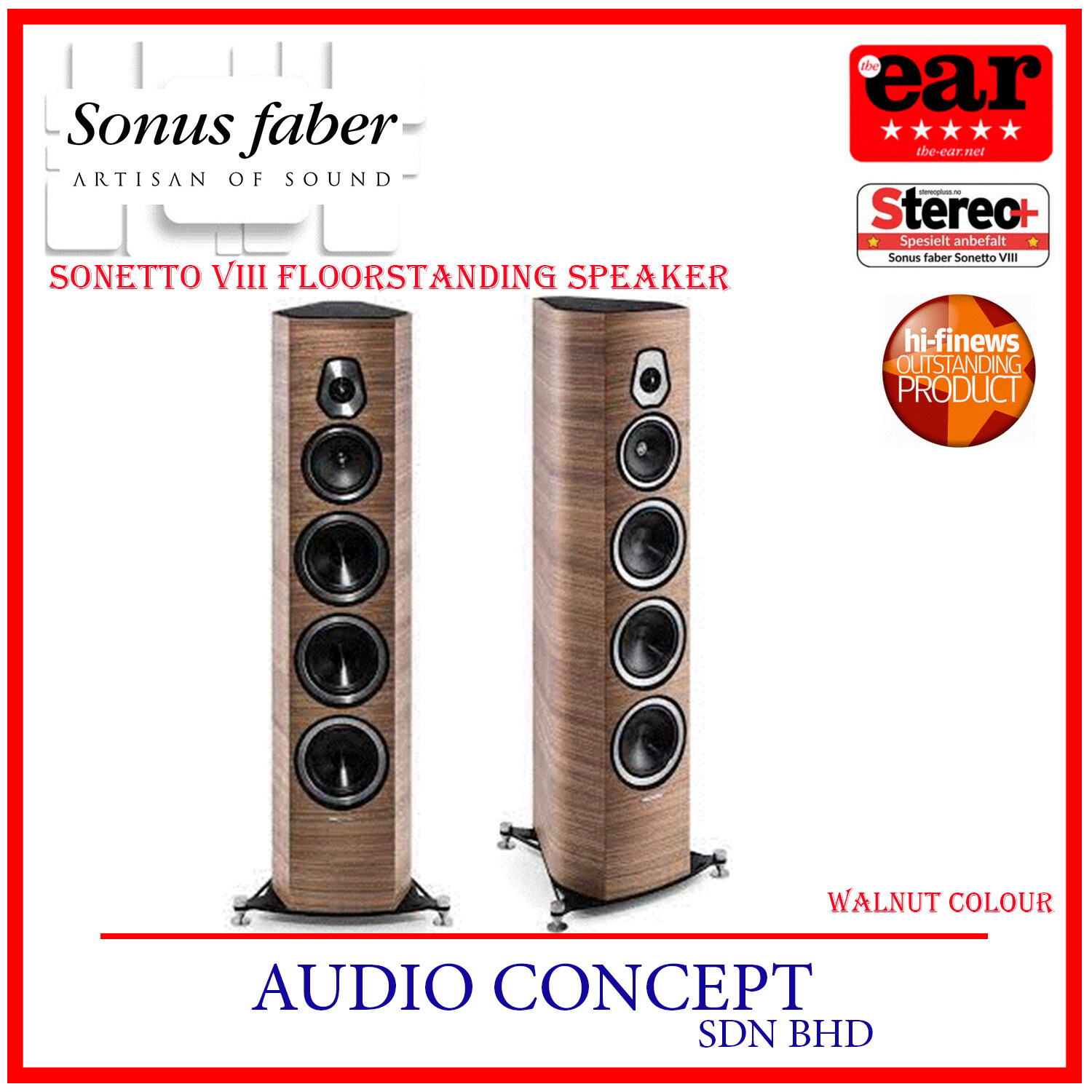 Sonus faber best sale sonetto viii test