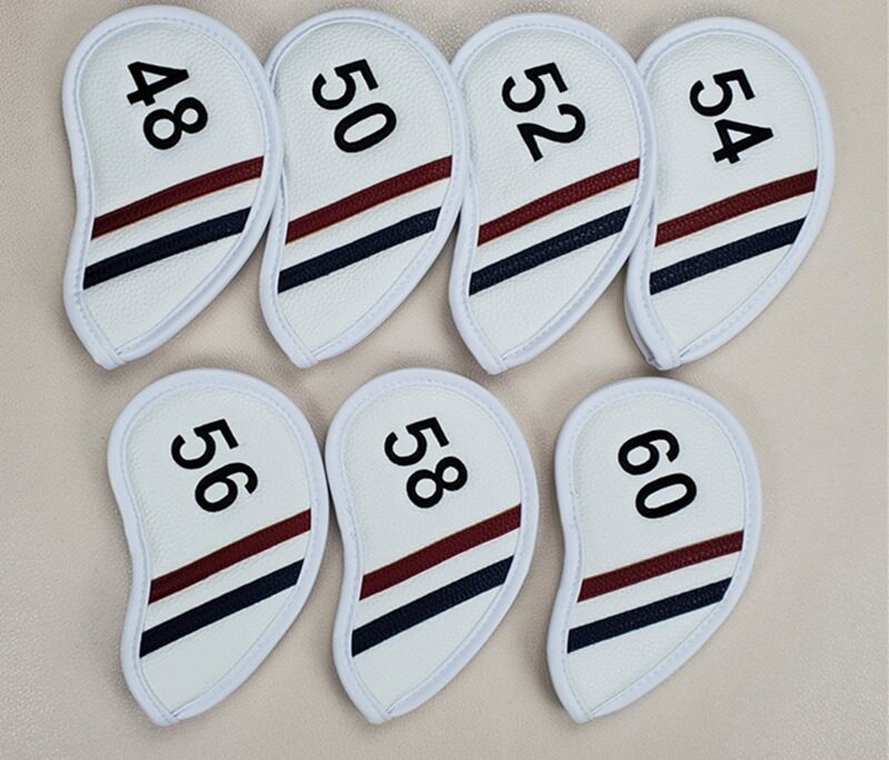 【Originals】【READY STOCK】7Pics/a lot Ryder Cup Golf Club Wedge Headcover High Quality Number Embroidery For Golf Club Wedge Head Cover Free Shipping