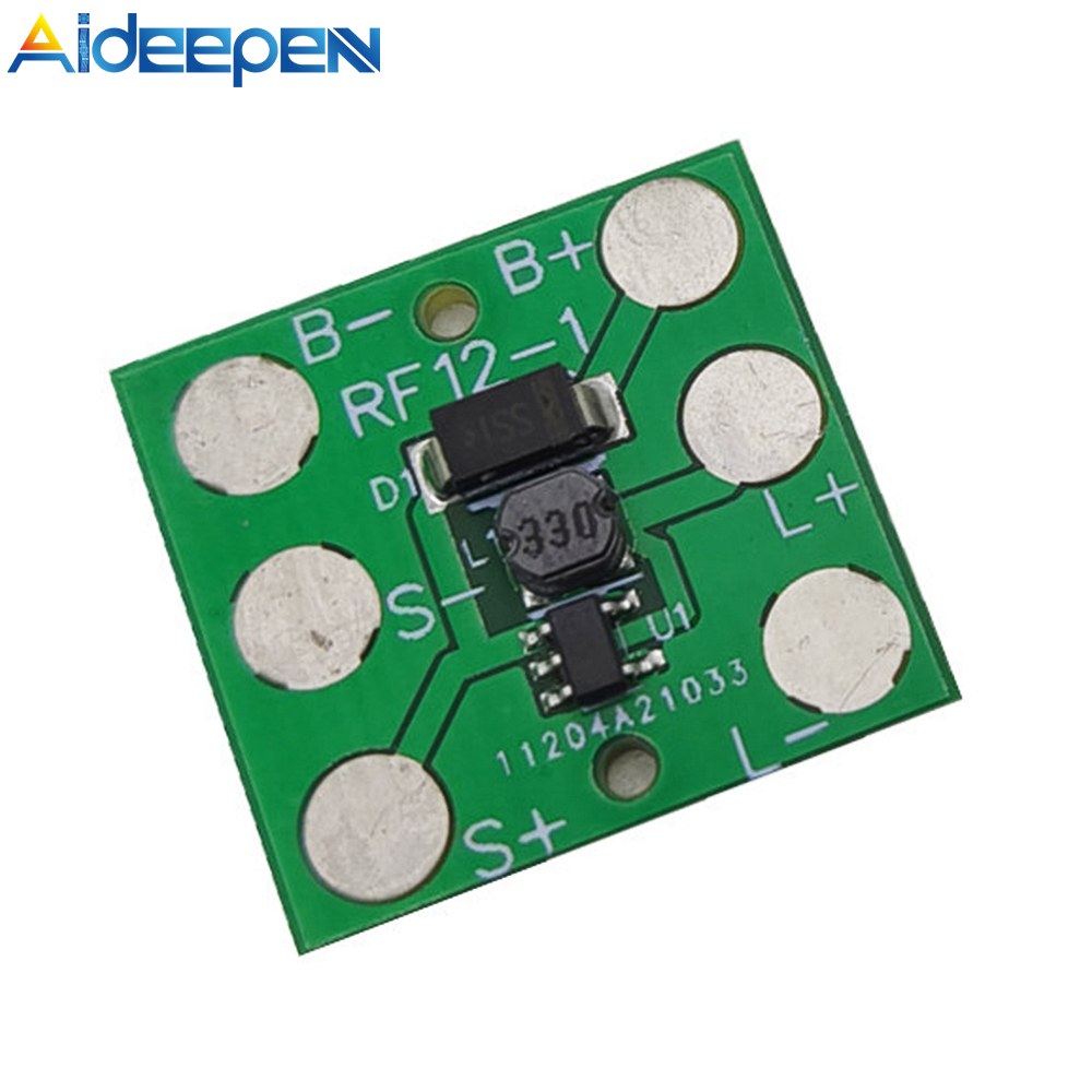 Aideepen 1.2V Solar Light Circuit Board Controller Solar Lamp Control Board ≤120mA No Flashing Solar Buried Lamp Circuit Board