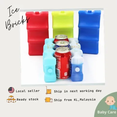 Premium Ice Bricks Brick for Cooler Bag Breastmilk Breast Milk Storage Bottle Ice Pack