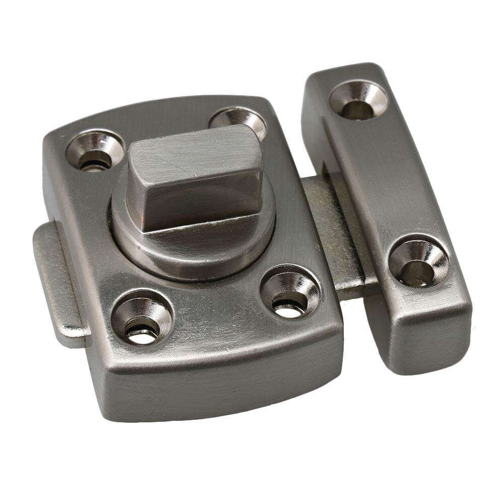 Rotate Bolt Latch, Zinc Alloy Thick Anti-theft Security Gate Latches Safety Door Slide Lock