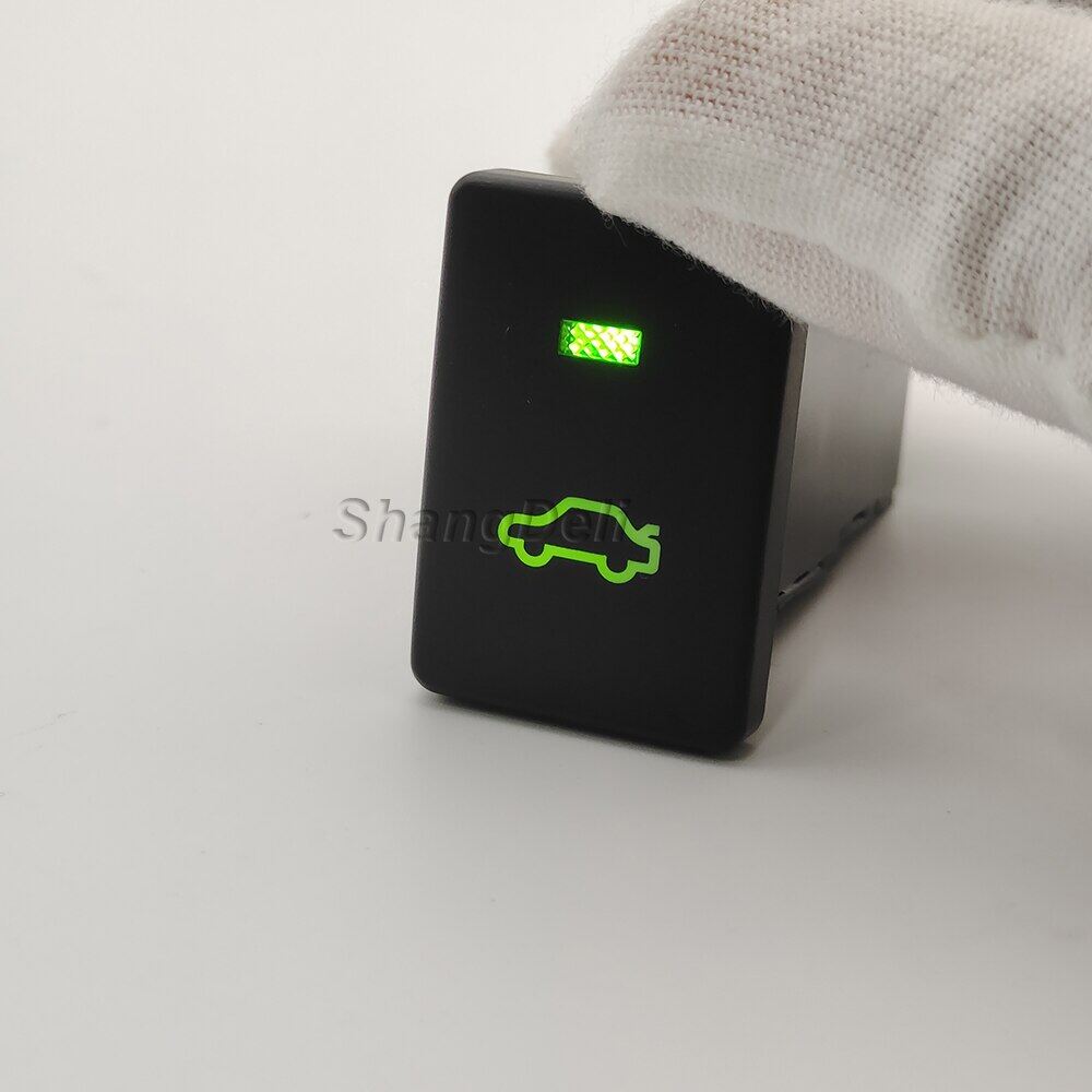 1 Pc LED Light Car Trunk Open Switch Push Button Boot Release Switch For Toyota Zelas PRIUS Sienna Yaris Venza Avensis T27 2010