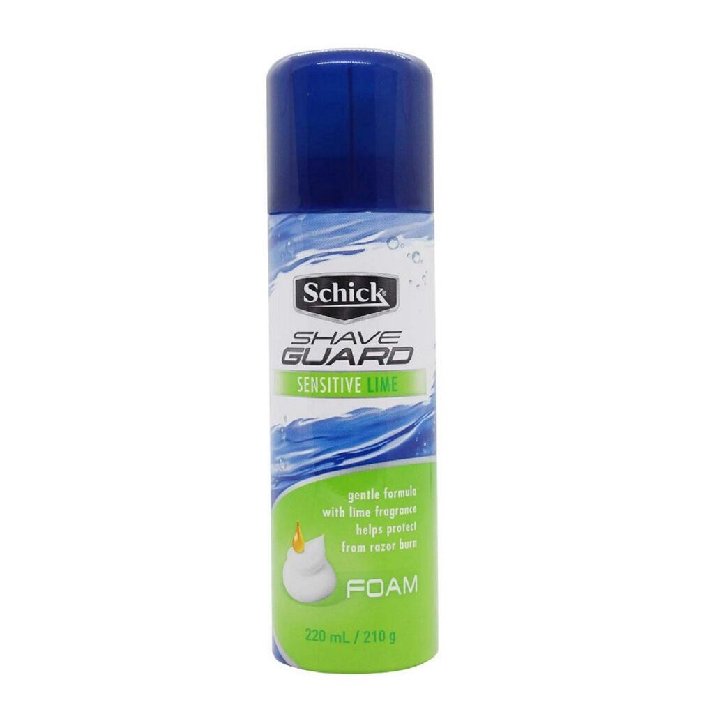 Schick Shave Guard Sensitive Lime Foam (220ml) Lazada