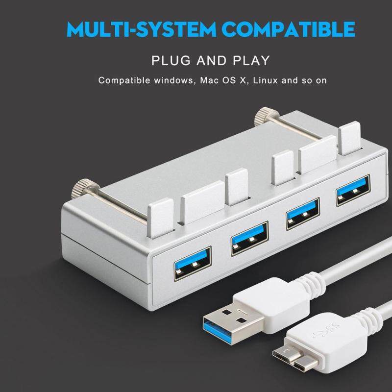 Rocketek 4 Port USB 3.0 Hub Splitter Adapter for iMac Slim Unibody Computer