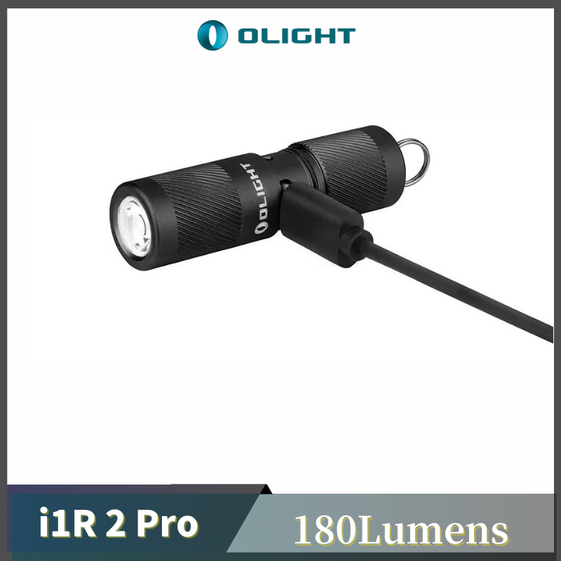 Olight i1R 2 PRO USB Rechargeable Keychain Light 180 Lumens Protable Flashlight
