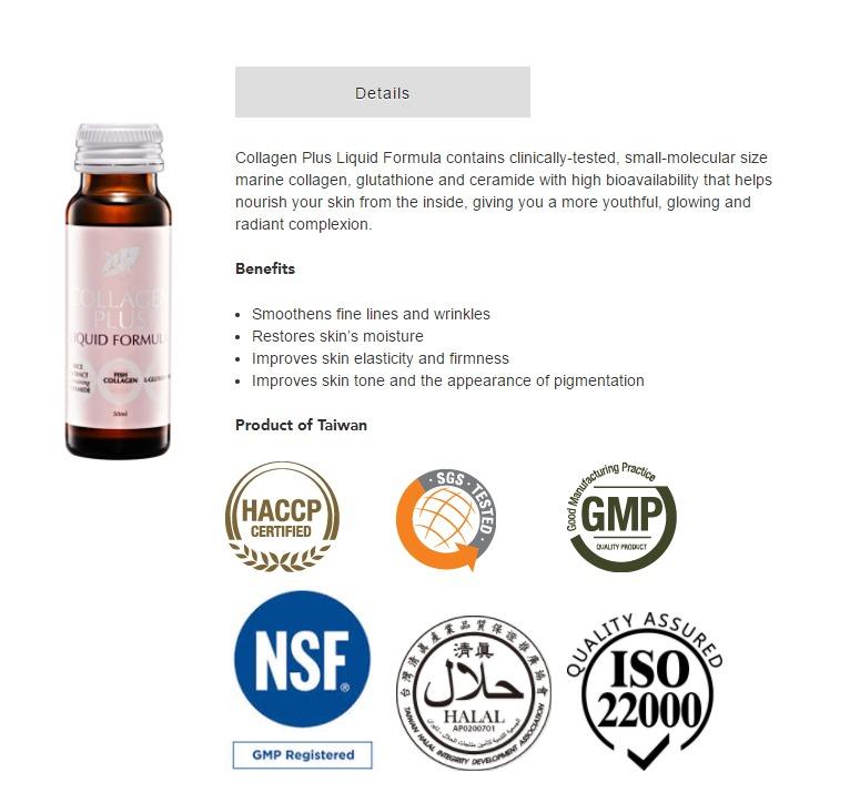 glutathione collagen drink cosway Beauty&Active - Products COSWAY Nn Glutamix Kohjin L-Glutathione