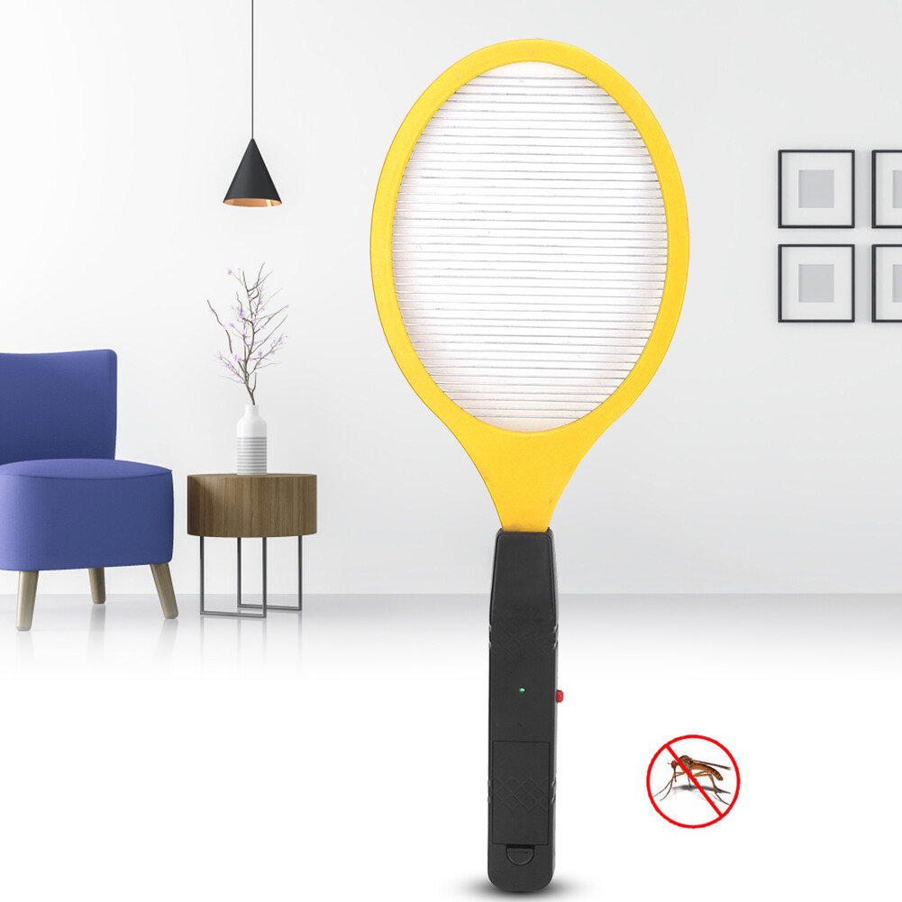 Pin không dây Điện Ruồi đập muỗi Bug Zapper Vợt diệt côn trùng
