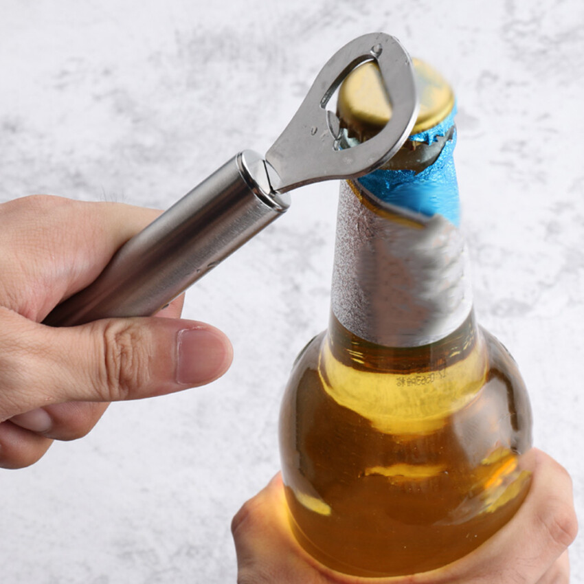 Stainless steel multi-function bottle opener Creative beer bottle opener Kitchen tools Bottle opener Wine bottle opener