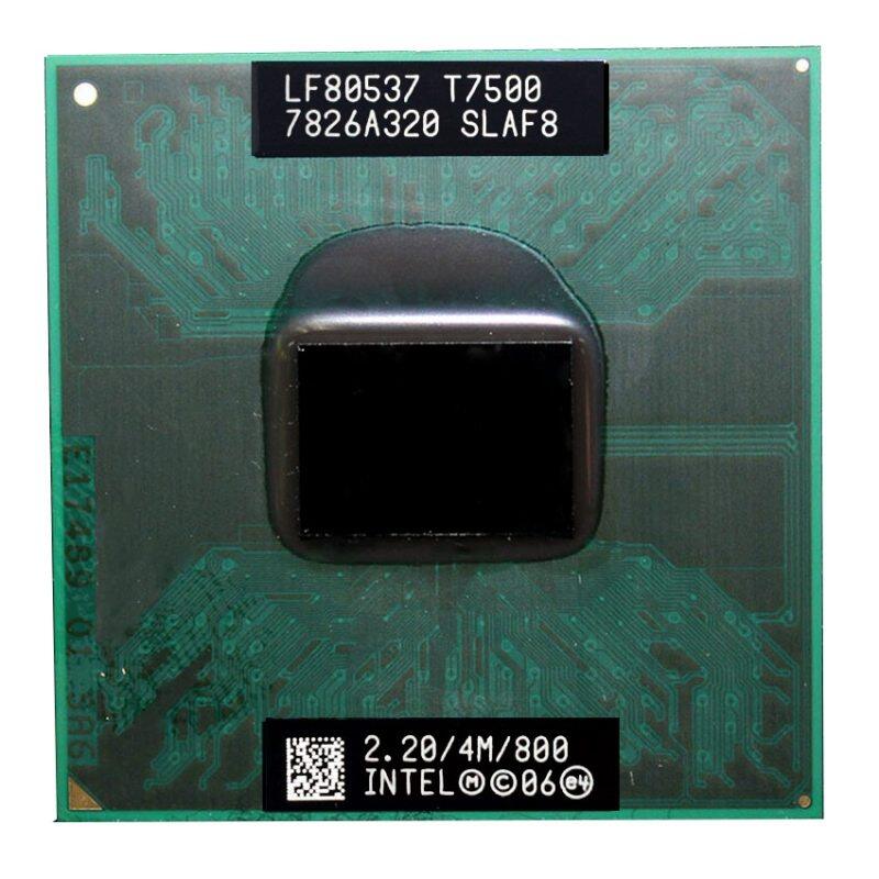 CPU Intel Core Duo T7500 (Bộ Nhớ Cache 4M, 2.2GHz, FSB 800MHz), Bộ Xử Lý Máy Tính Xách Tay Lõi Kép Cho Chipset 965