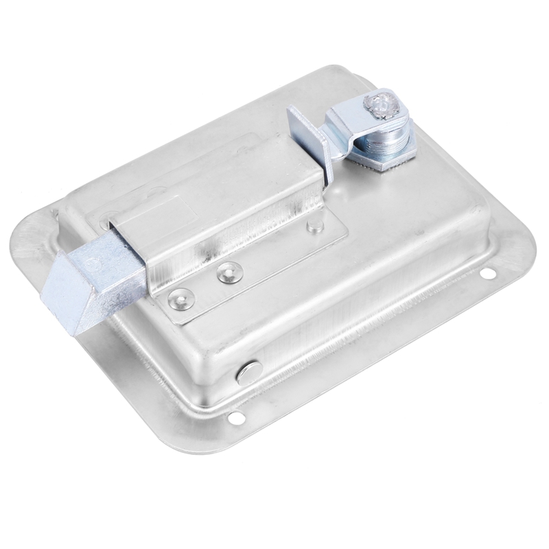 Hardware 2 Pack Stainless Steel Paddle Slam Latch With Lock & Key - Flush Single Point Handle For Door Trailer RV Jeep