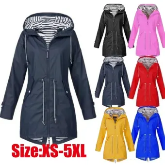 waterproof rain jacket women's plus