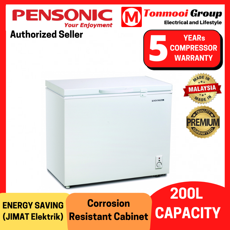 pensonic freezer 200l