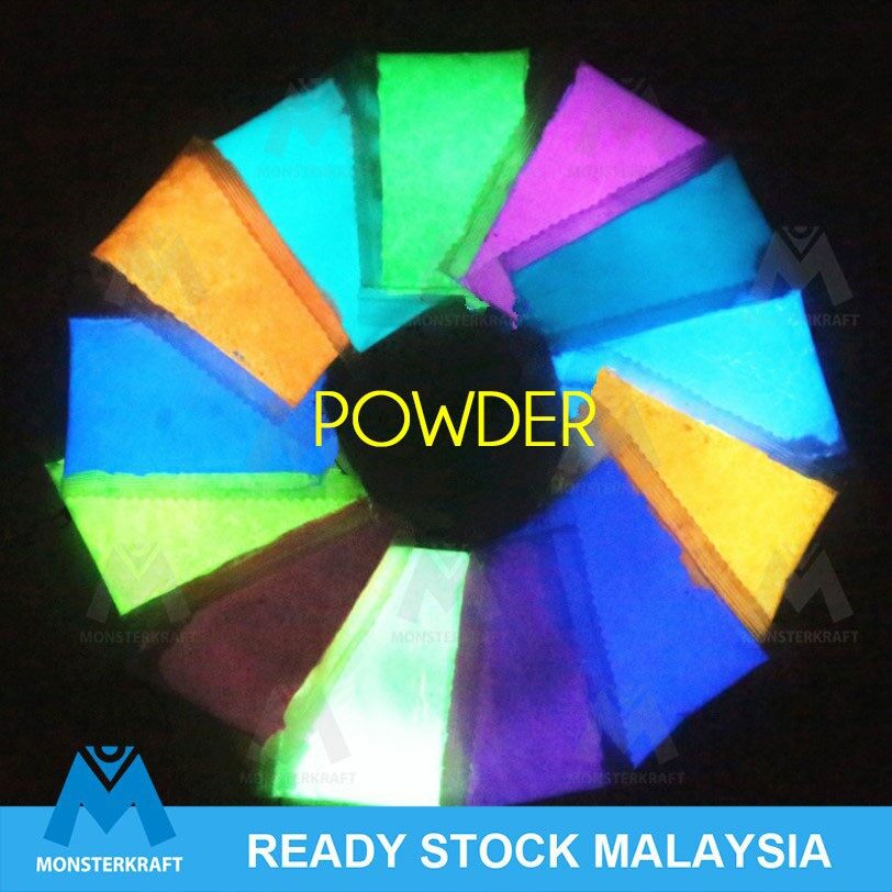 glow in the dark powder for epoxy