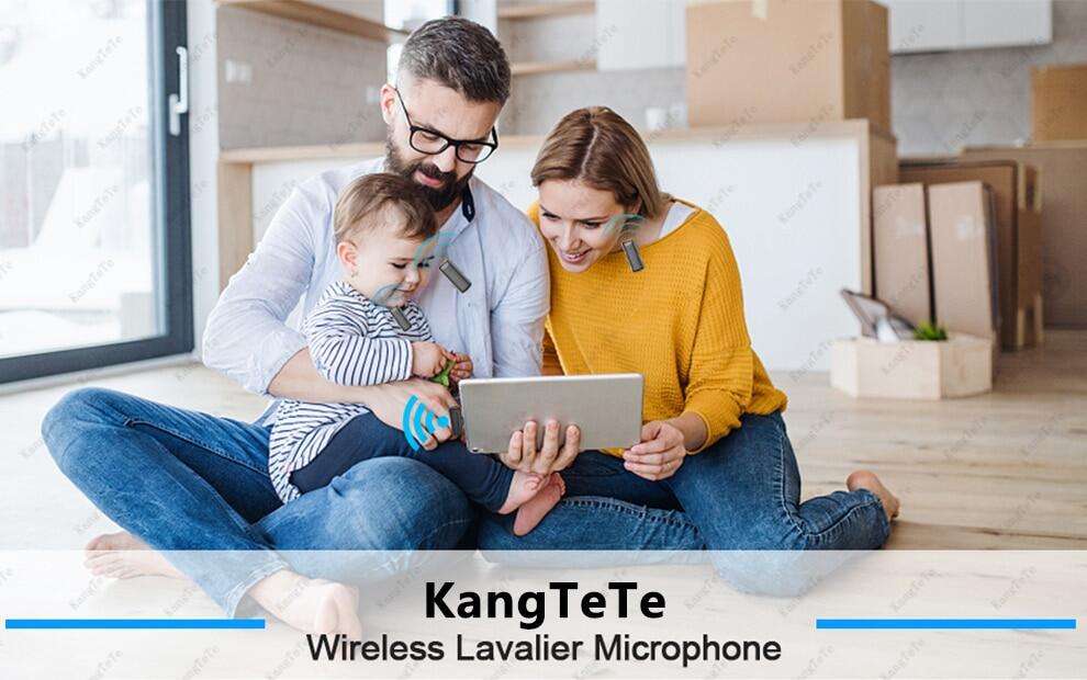 Zeallion Micro Cài Áo Không Dây Micro Ghi Hình Âm Thanh Giảm Tiếng Ồn Nhỏ Gọn Cho iPhone Android Kèm Hộp Sạc