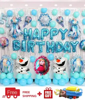 Frozen Birthday Theme Premium Happy Birthday Party Decoration