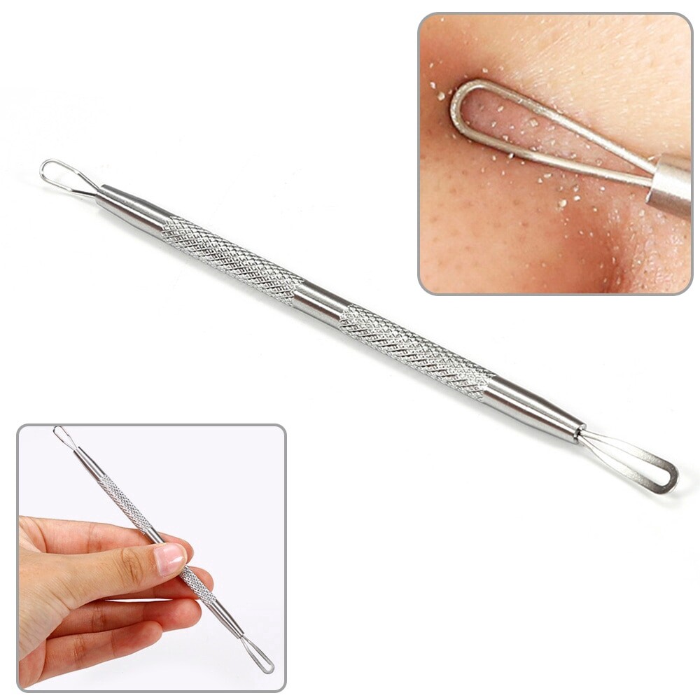 Stainless Steel Acne Extractor Remover Blackhead Pimple Needles
