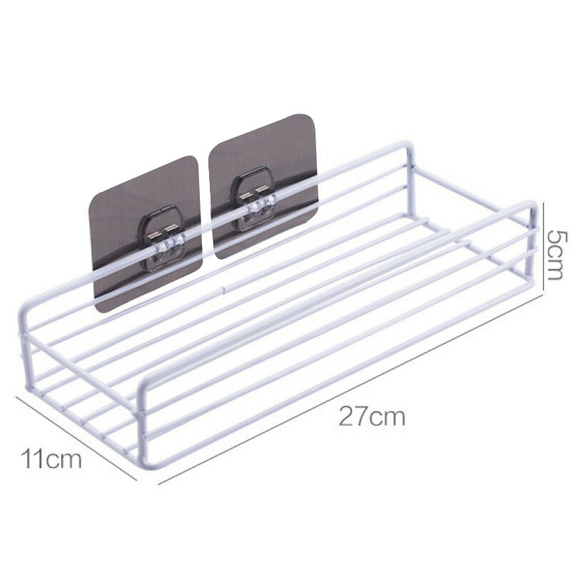 Loozykit Bathroom Rack Corner Shelf Punch Free Shampoo Shower Gel Towel Holder Wall Dinding Storage Basket Bathroom Organizer