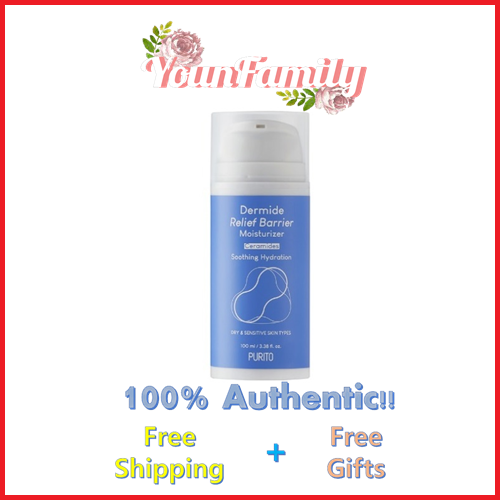 [PURITO] Dermide Relief Barrier Moisturizer 100Ml Lazada.co.th