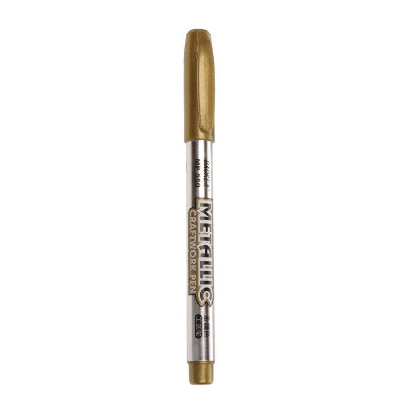 Silver/Gold Marker Stationery Office School Supplies Marker Pen DIY Album Journal Scrapbook Card Drawing