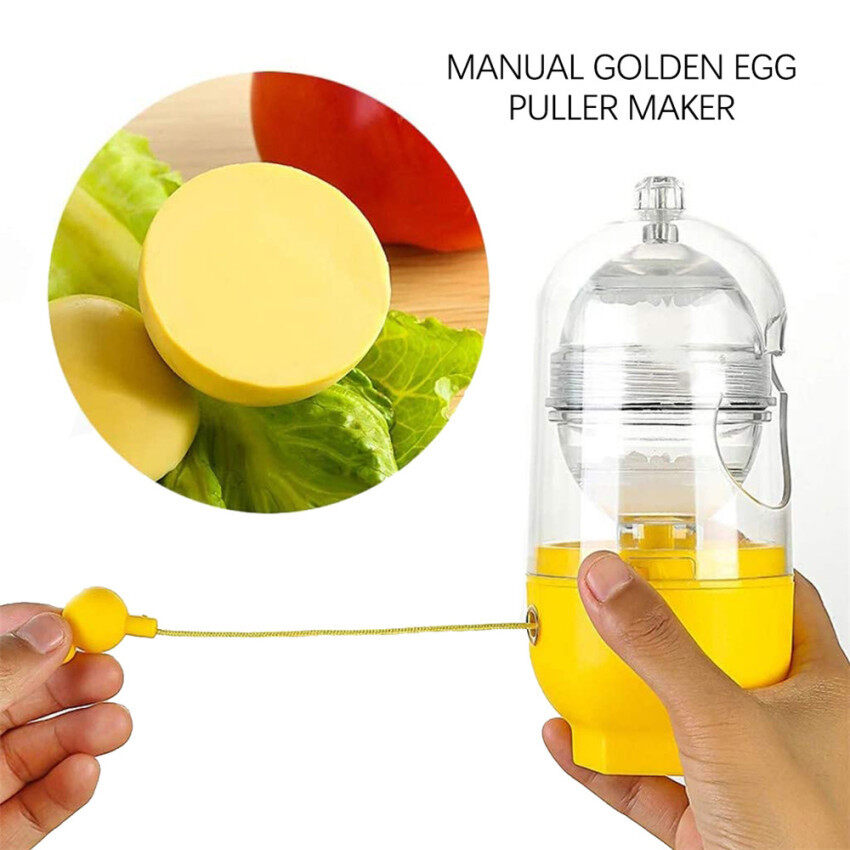 Máy Làm Trứng Vàng Đồ Tạo Hình Kéo Trứng Máy Lắc Trứng Máy Lắc Trứng Máy Lắc Trứng Trộn Màu Trắng Trứng Và Lòng Đỏ (Hộp Màu Tiếng Anh)