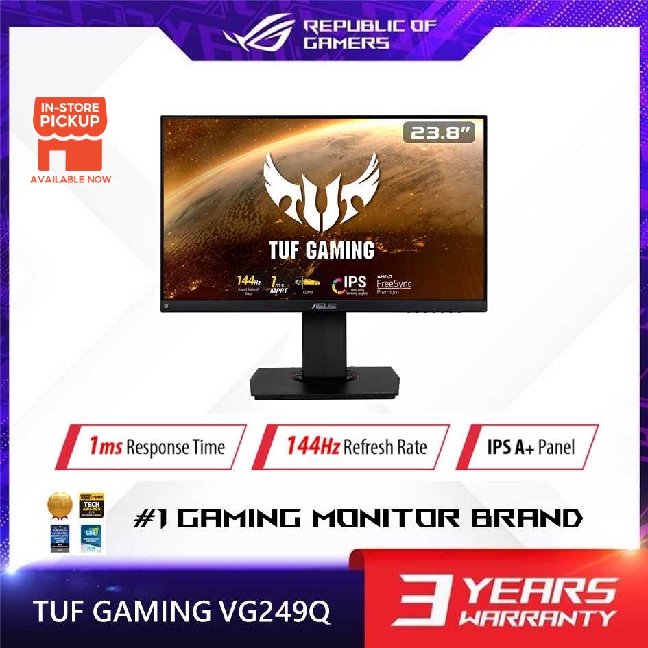 ASUS TUF Gaming VG249Q 23 8 INCH FULL HD 1920X1080 144HZ GAMING ASUS TUF Gaming VG249Q 23 8 INCH FULL HD 1920X1080 144HZ GAMING