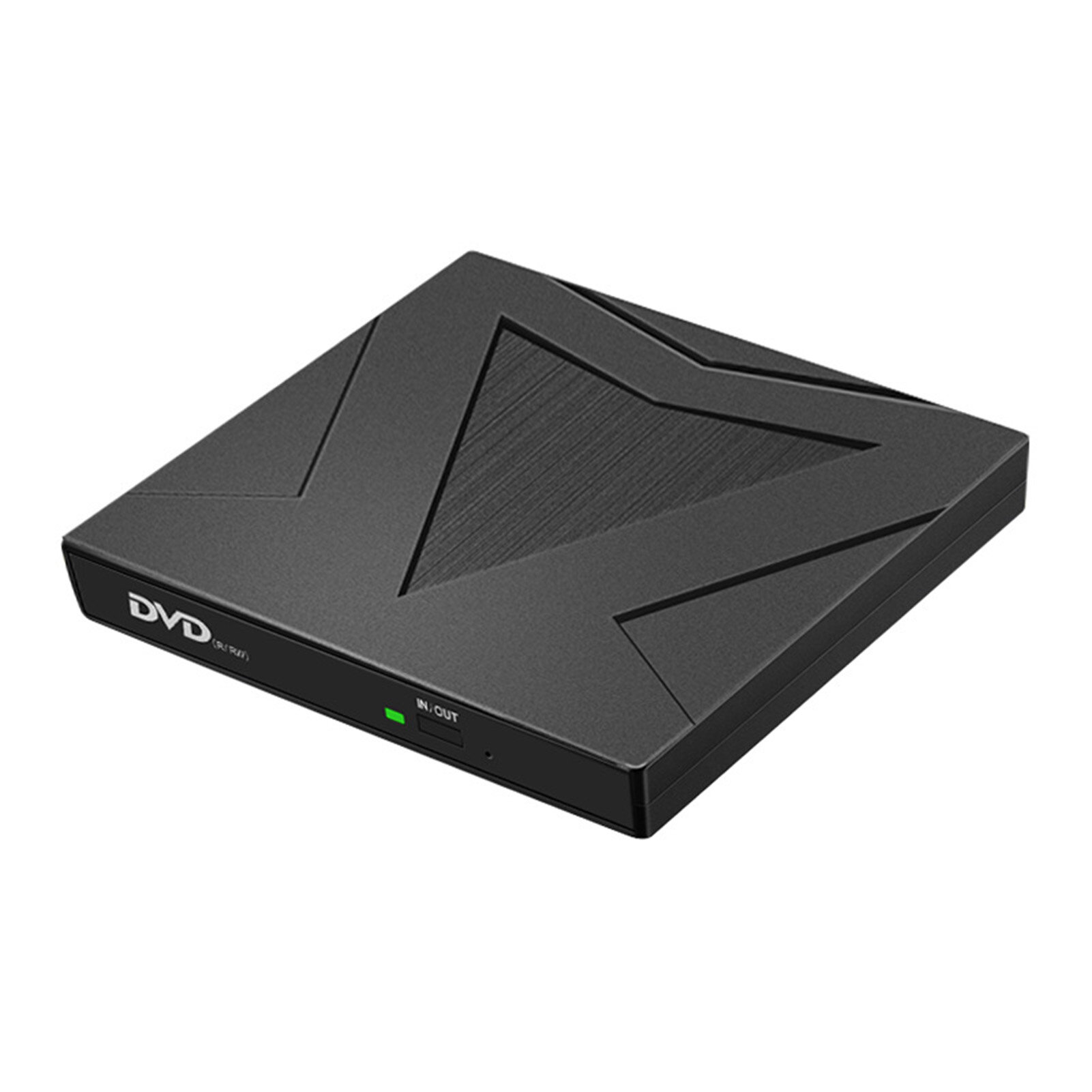 Baicai Kitchen External DVD-RW Drive-free High-speed Read-write Dual Ports Low Noise Widely Compatible Copy Files USB3.0 Type-C DVD Burner Laptop RW Player Driver for Desktop Professional DVD Drive