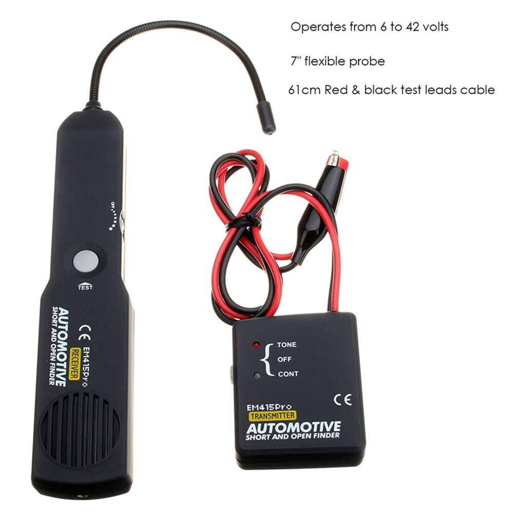 Car Cable Wire Short Open Finder – Electric System Diagnostic Circuit Tester Tool