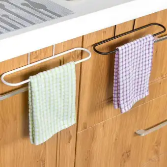 Practical Kitchen Toilet Paper Towel Rack Paper Towel Roll Holder Cabinet Hanging Shelf Organizer Bathroom Kitchen Accessories Lazada Singapore
