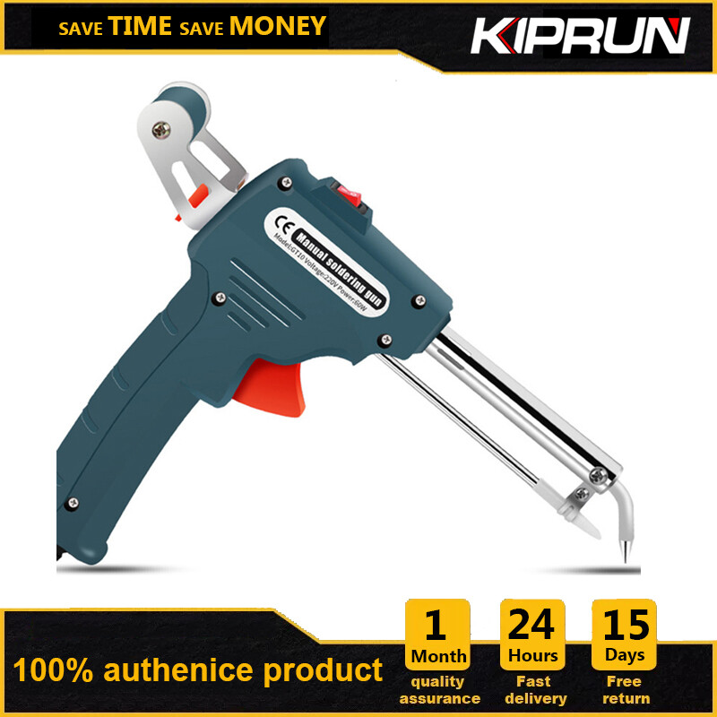 [Ready stock] KIPRUN  Auto Welding Automatic Feed Soldering Iron, 220V 60W Electric Temperature Tool Adjustable Solder Tool Kit Fast Heating