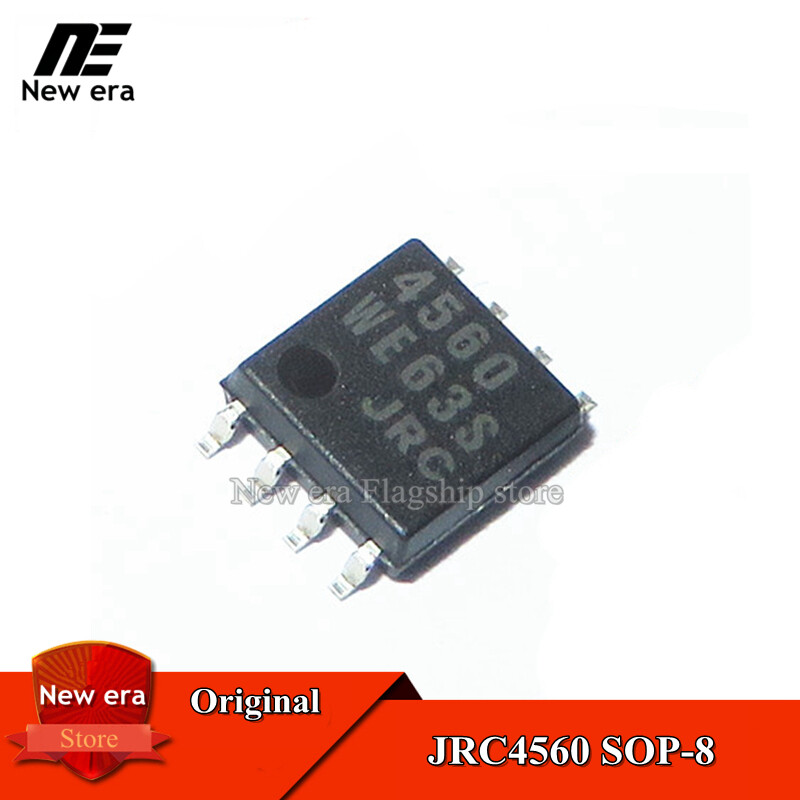 10pcs original jrc4560 sop-8 njm4560m 4560 sop8 high performance dual op amp ic chip new original
