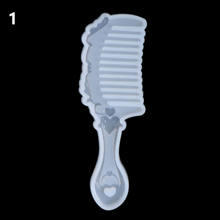 Dropping Glue Silicone Molds Resin Comb Mold Pendant Mould Jewelry Making Tool
