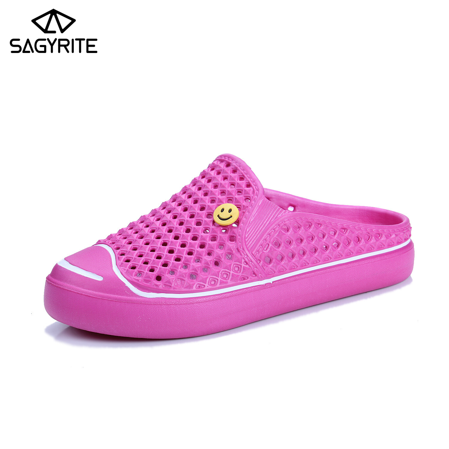 Sagyrite size 36-45 couples slipper lazy half slipper non slip flip flops sandals for men and women