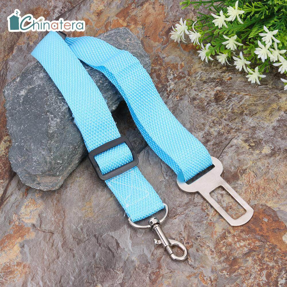 [Chinatera] Adjustable Pet Dog Cat Car Seat Belt Harness Leash Vehicle Safe Seatbelt Lead Traction Rope Puppy Collar Pet Supplies