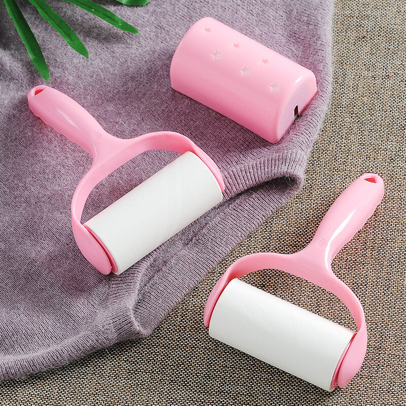 Jianjia28 Chú Ý Buddy Tái Sử Dụng Cat Dog Lông Lint Remover Lăn Pet Lông Rụng Bàn Chải Làm Sạch Quần Áo Đồ Nội Thất Couch Thảm 2 Trong 1 Animal Hair Picker Cleaner