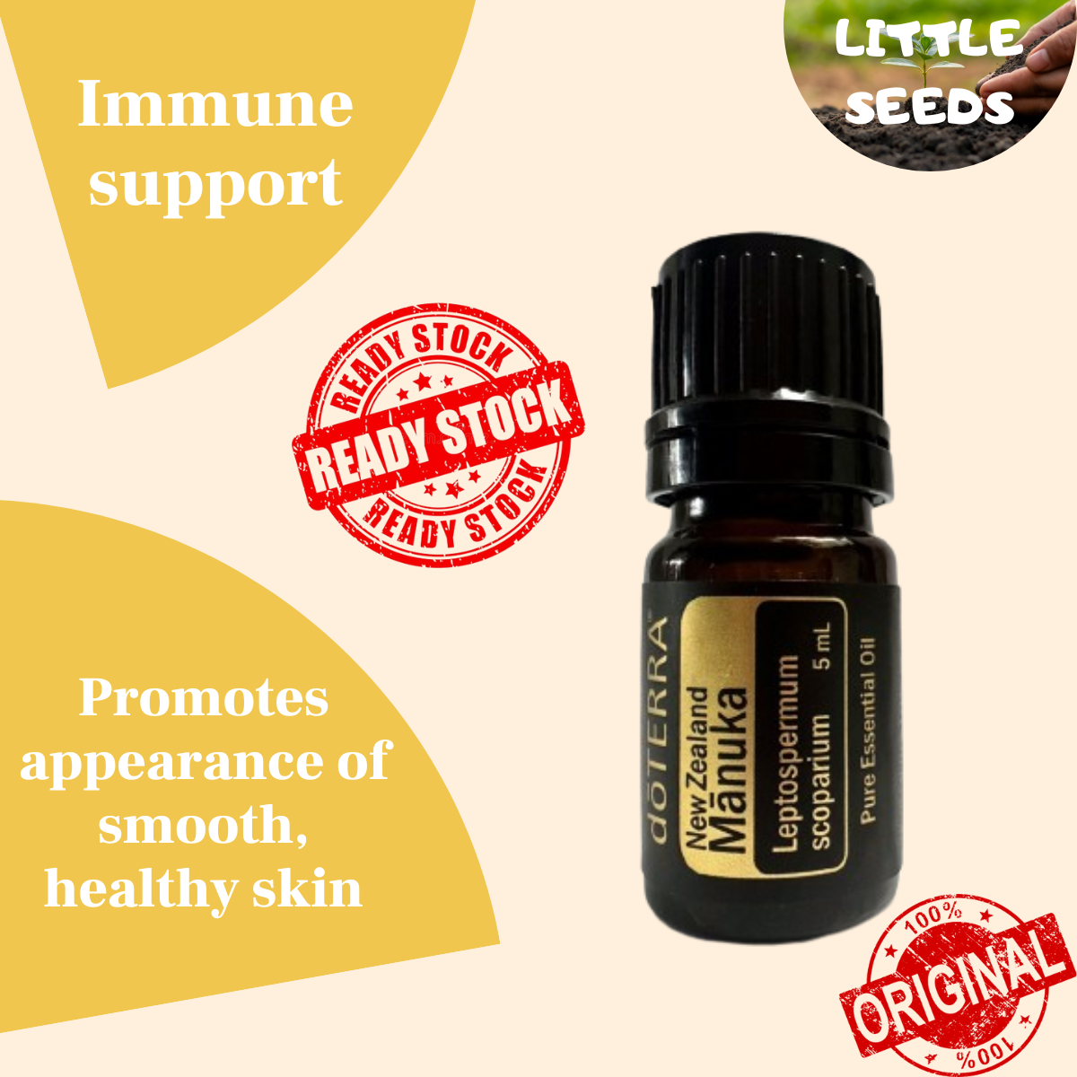 doTERRA Manuka Essential Oil 5ml Aroma Diffuser Aromatherapy 麦卢