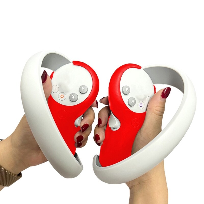 Sweat-Proof Controller Silicone Grip for Pico 4 VR Handle Controller Protector Multi-Colors Controller Grips Accessories