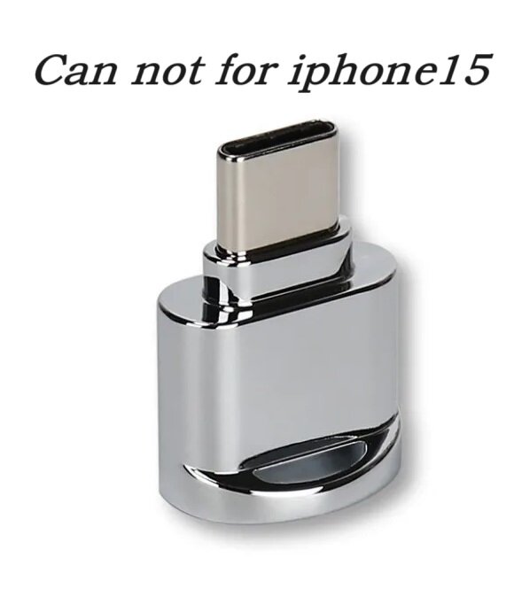 Ecily usb 3.1 type-c card reader otg adapter metal usb 3.1 type c micro sd tf card reader otg adapter for phone computer