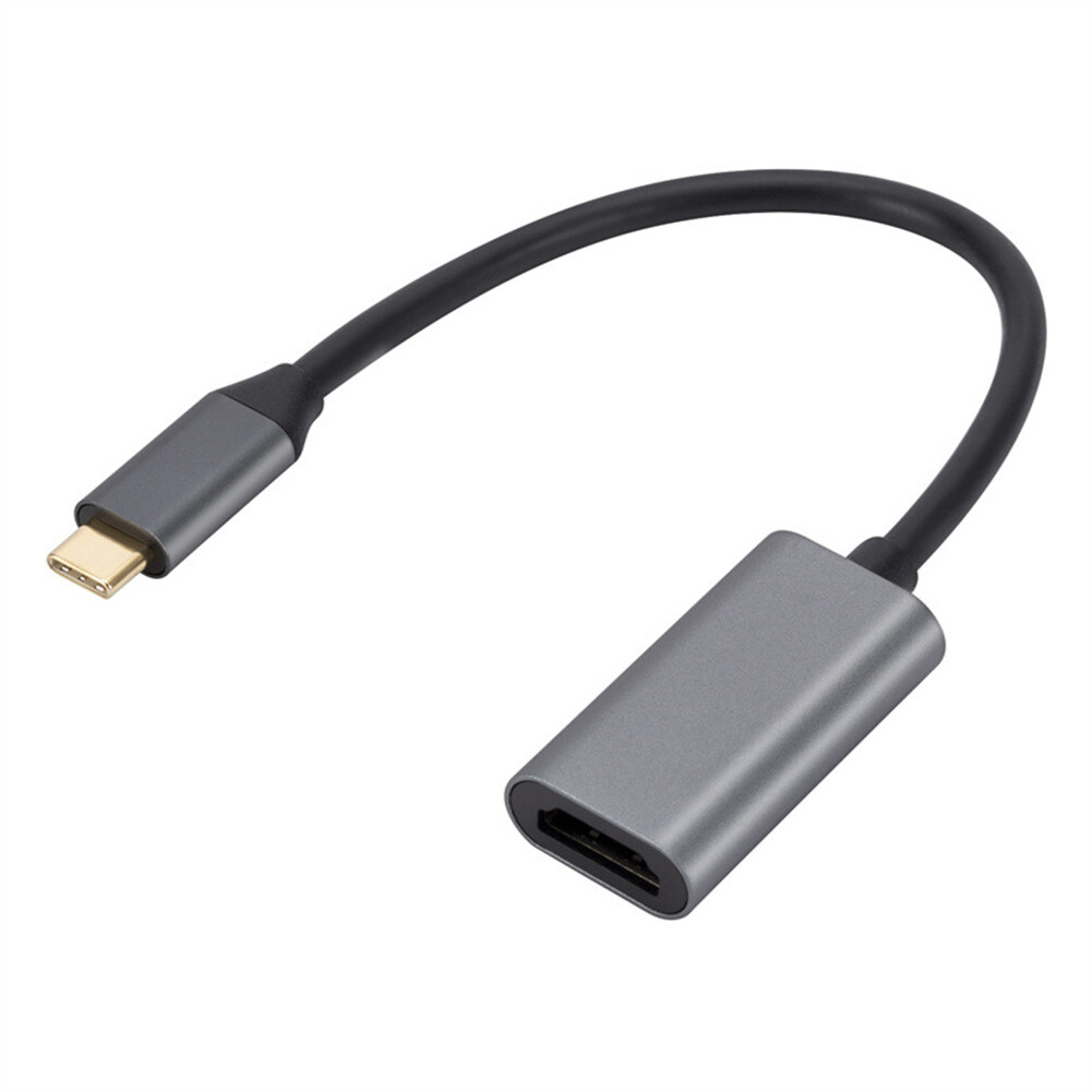 USB 3.1 Type-C To HDMI-compatible Converter Cable Android Phone Screen Projection Type-C To HDMI-compatible Converter Line Portable for Phone Tablets