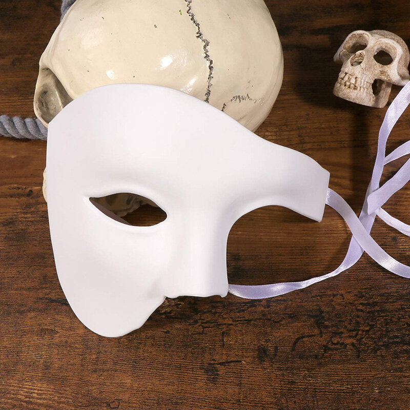 Novelty Mask Retro Masquerade Phantom of the Opera Half Face Mask Party Cosplay Headwear