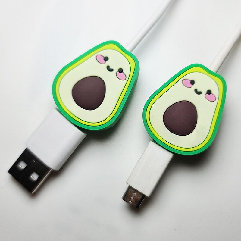 USB dễ thương nút bảo vệ dây cáp dây sạc tổ chức tiết kiệm cáp silicon cho dây sạc Iphone bảo vệ cáp truyền dữ liệu bảo vệ