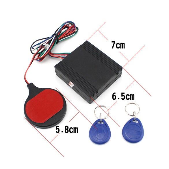 Cảm Biến Báo Động Vô Hình Cảm Ứng Thẻ ID Thông Minh, Thiết Bị Chống Trộm Xe Máy