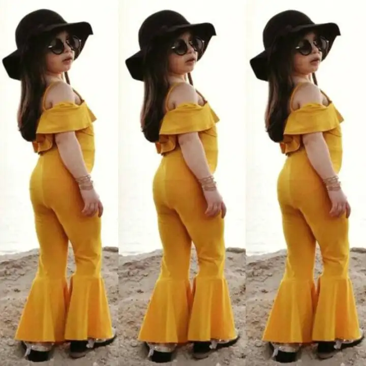 baby girl bell bottom pants