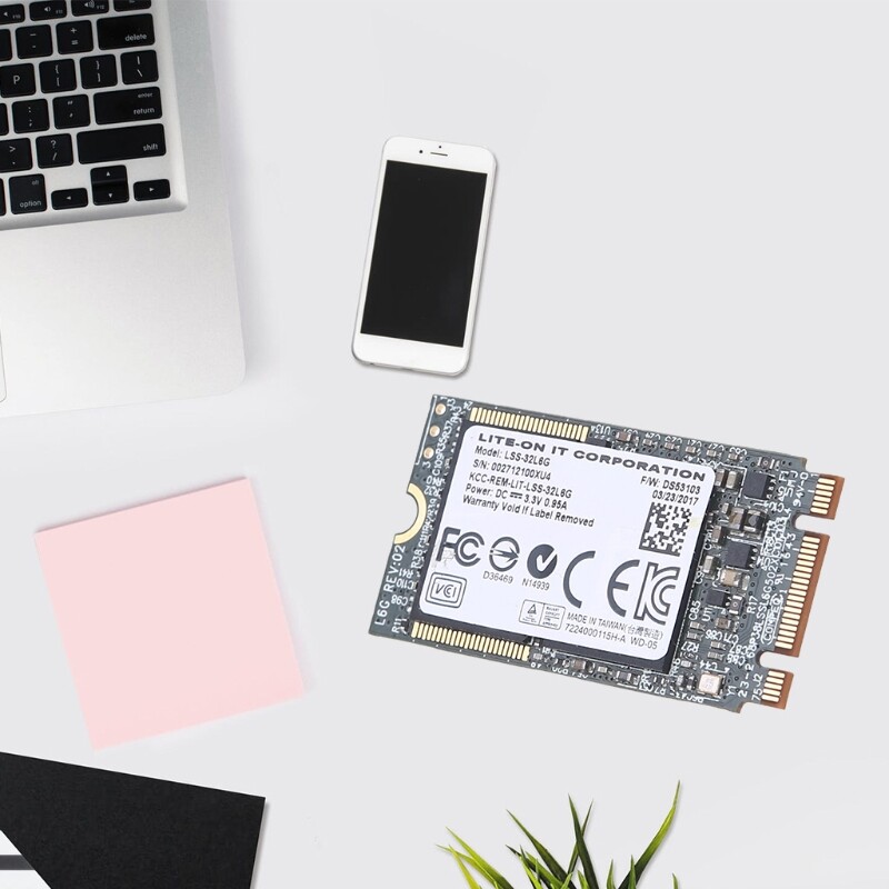 SSD LSS L6G Ổ Cứng Thể Rắn Để Bàn Nhỏ Gọn 32G, Ổ Cứng Trong HDD/SSD Giao Diện M.2 Tốc Độ Ghi 4x Cho Máy Tính Xách Tay